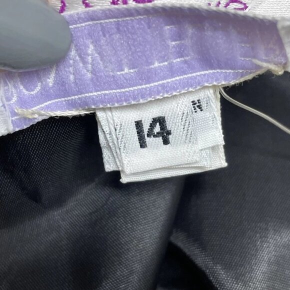 Diane Dickinson Women’s Vintage Polka Dot Blouse – Yellow – Size 14 - Picture 12 of 12